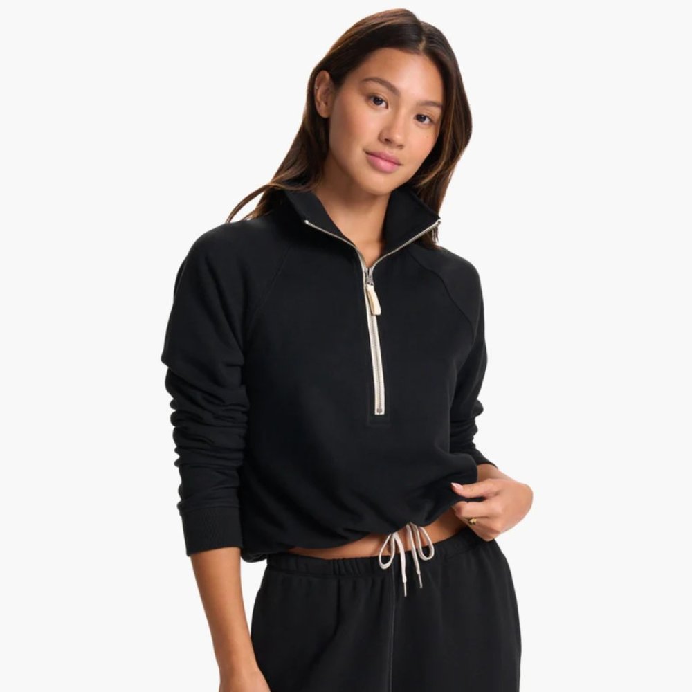 Vuori Sedona Half Zip Women's Fleece Pullover Size SMALL